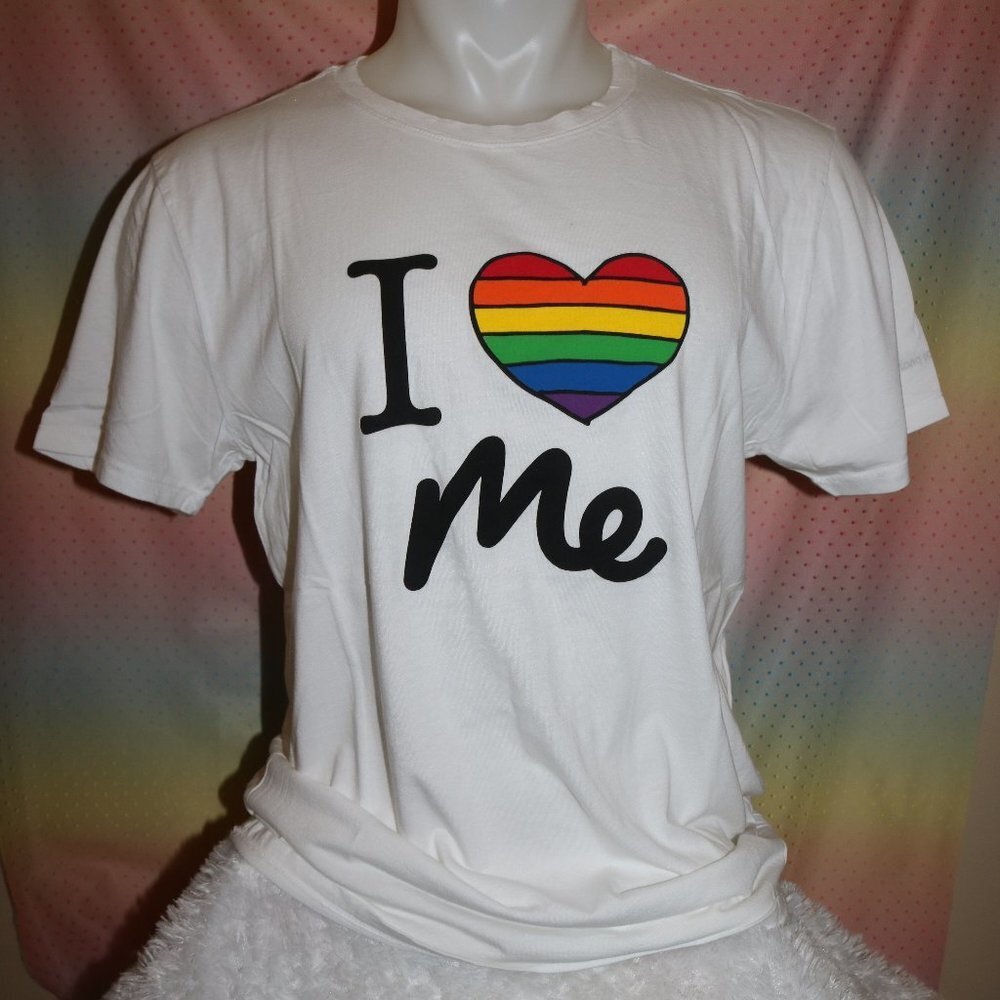 - MeUndies I ❤️ Me unisex crew neck super soft Tee shirt size L NWOT - Picture 1 of 4